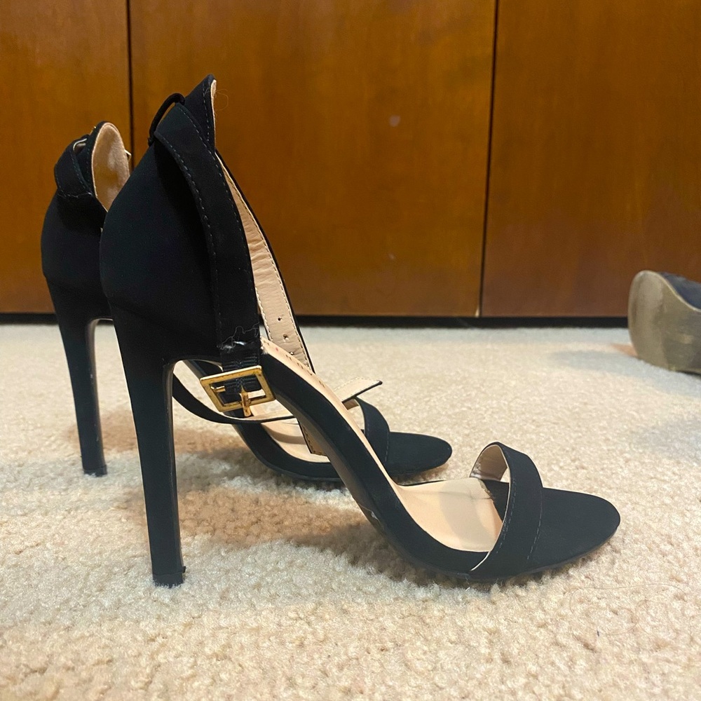 Fashion Nova Black heels